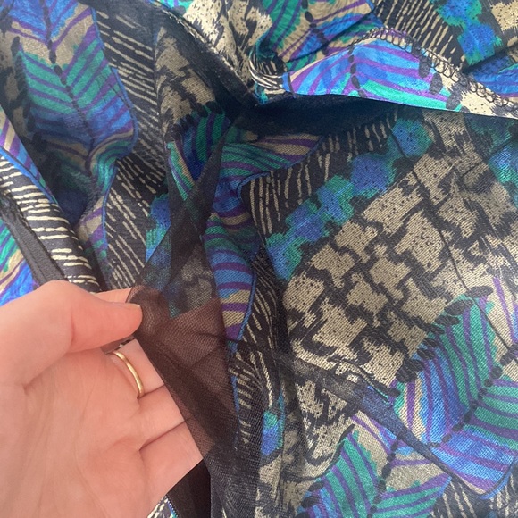 Vintage 80’s two-piece blouse and skirt - Picture 9 of 15